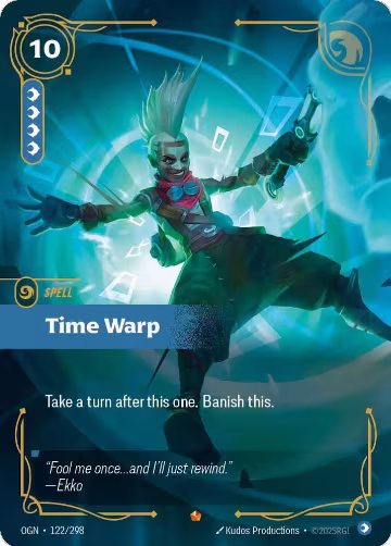 Time Warp (122/298), Origins — Riftbound card price