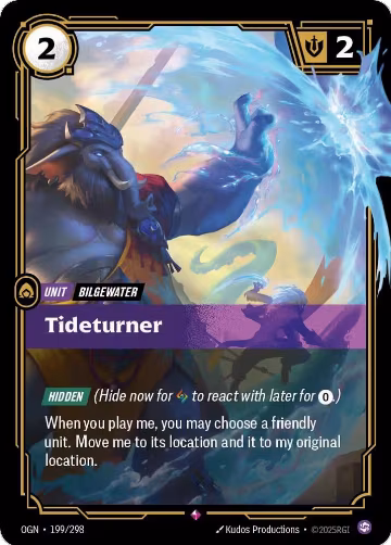 Tideturner (199/298), Origins — Riftbound card price