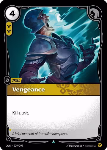 Vengeance (229/298), Origins — Riftbound card price