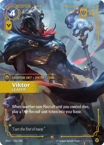 Viktor, Leader (246/298), Origins — Riftbound card price