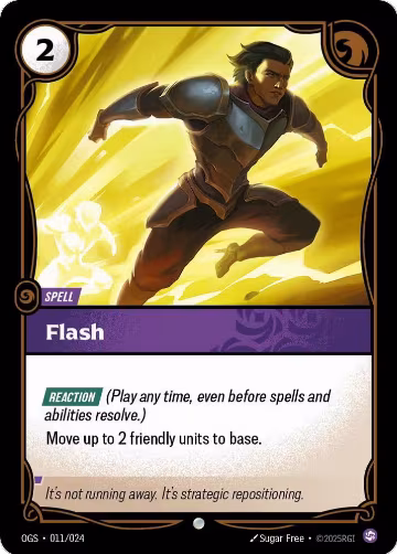 Flash (011/024), Origins: Proving Grounds — Riftbound card price