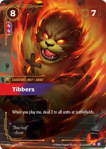 Tibbers (018/024), Origins: Proving Grounds — Riftbound card price