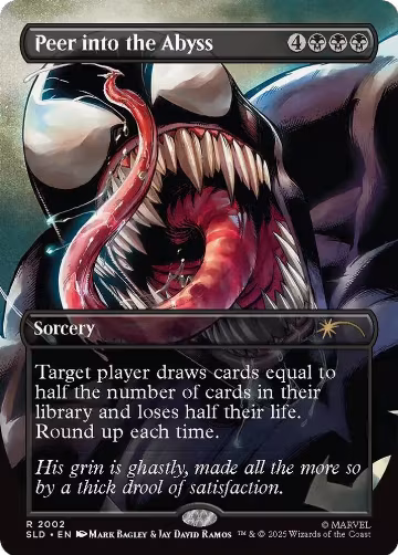 Peer into the Abyss (2002) (2002), Secret Lair Drop Series — Magic card price
