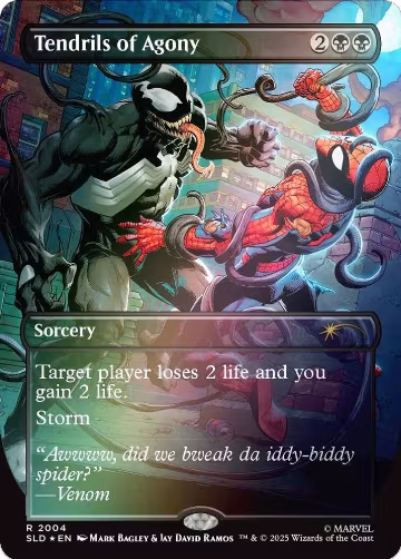 Tendrils of Agony (2004) (Rainbow Foil) (2004), Secret Lair Drop Series — Magic card price