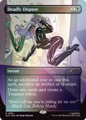 Deadly Dispute (1985) (Rainbow Foil) (1985), Secret Lair Drop Series — Magic card price