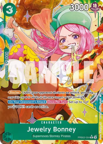 Jewelry Bonney - PRB02-004 (Alternate Art) (PRB02-004), Premium Booster -The Best- Vol. 2 — One Piece card price