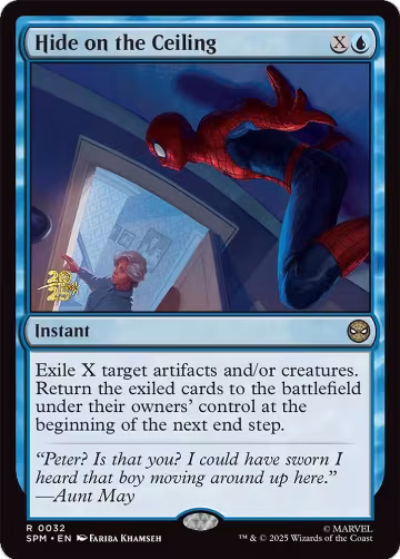 Hide on the Ceiling (32), Prerelease Cards — Magic card price
