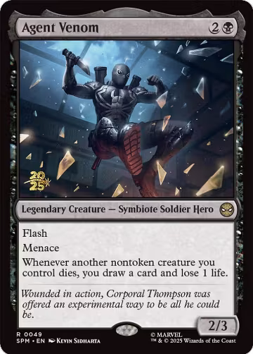 Agent Venom (49), Prerelease Cards — Magic card price