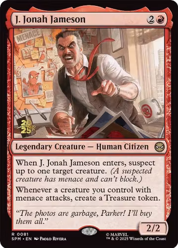 J. Jonah Jameson (81), Prerelease Cards — Magic card price
