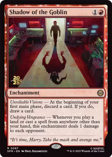 Shadow of the Goblin (87), Prerelease Cards — Magic card price