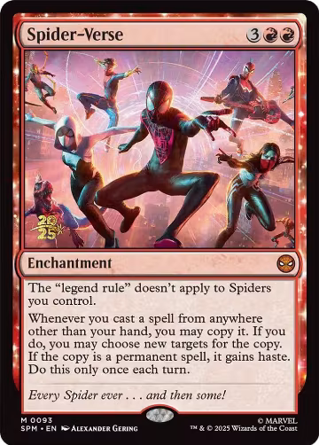 Spider-Verse (93), Prerelease Cards — Magic card price