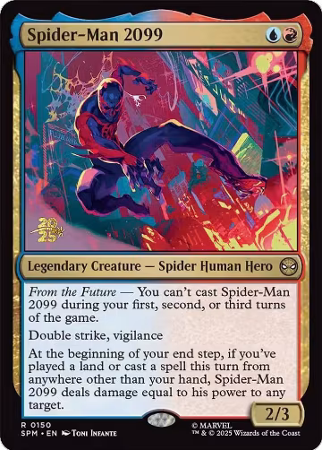 Spider-Man 2099 (150), Prerelease Cards — Magic card price