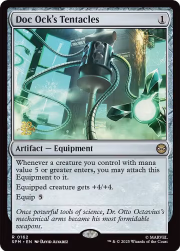 Doc Ock's Tentacles (162), Prerelease Cards — Magic card price