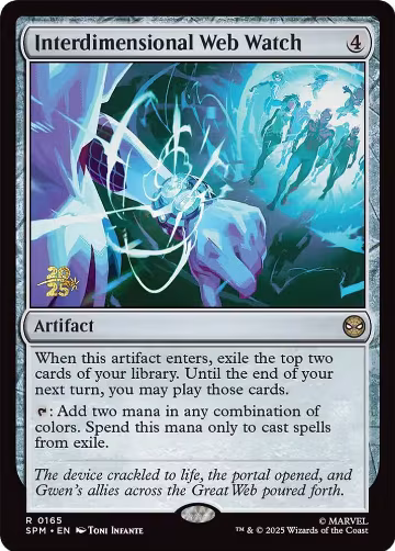 Interdimensional Web Watch (165), Prerelease Cards — Magic card price