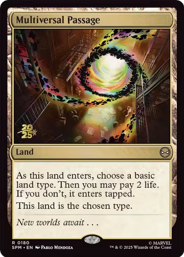 Multiversal Passage (180), Prerelease Cards — Magic card price