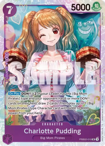 Charlotte Pudding - PRB02-010 (PRB02-010), Premium Booster -The Best- Vol. 2 — One Piece card price
