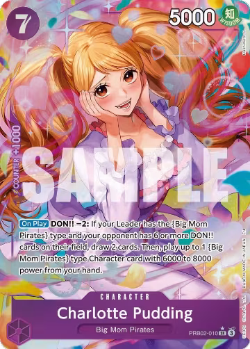 Charlotte Pudding - PRB02-010 (Alternate Art) (PRB02-010), Premium Booster -The Best- Vol. 2 — One Piece card price