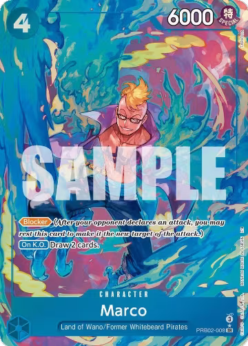 Marco (Alternate Art) (PRB02-008), Premium Booster -The Best- Vol. 2 — One Piece card price
