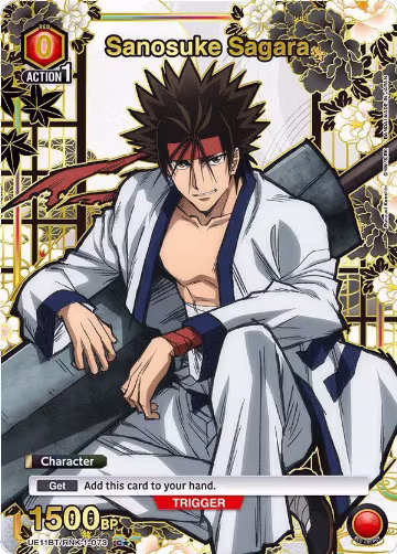 Sanosuke Sagara (073) (C*) (UE11BT/RNK-1-073), Rurouni Kenshin — Union Arena card price