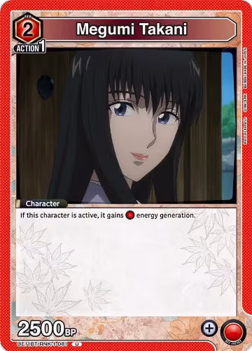 Megumi Takani (081) (UE11BT/RNK-1-081), Rurouni Kenshin — Union Arena card price