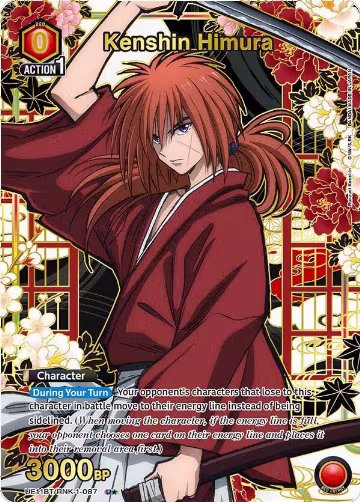 Kenshin Himura (087) (U*) (UE11BT/RNK-1-087), Rurouni Kenshin — Union Arena card price