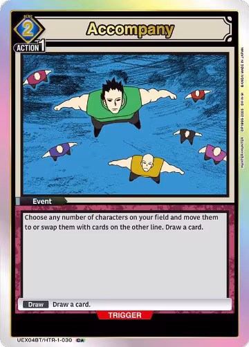 Accompany (C*) (UEX04BT/HTR-1-030), UEX04BT: HUNTER X HUNTER Vol.2 — Union Arena card price