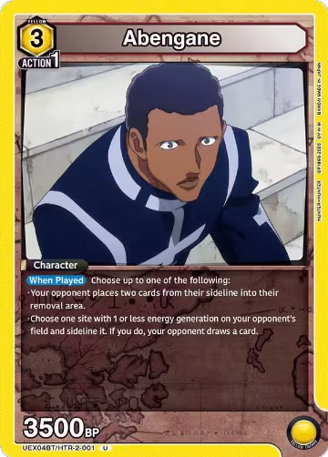 Abengane (UEX04BT/HTR-2-001), UEX04BT: HUNTER X HUNTER Vol.2 — Union Arena card price
