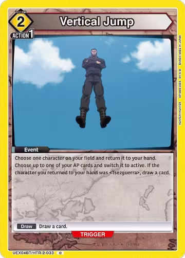 Vertical Jump (UEX04BT/HTR-2-033), UEX04BT: HUNTER X HUNTER Vol.2 — Union Arena card price