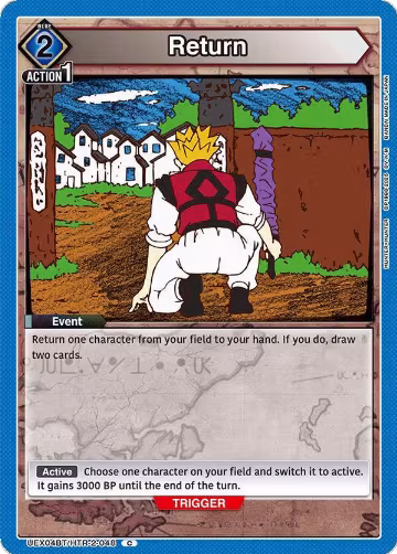 Return (UEX04BT/HTR-2-048), UEX04BT: HUNTER X HUNTER Vol.2 — Union Arena card price