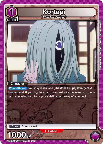 Kortopi (UEX04BT/HTR-2-051), UEX04BT: HUNTER X HUNTER Vol.2 — Union Arena card price