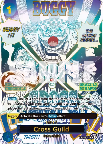 Cross Guild (Alternate Art) (OP09-057), Premium Booster -The Best- Vol. 2 — One Piece card price