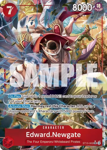 Edward.Newgate - ST15-002 (Alternate Art) (ST15-002), Premium Booster -The Best- Vol. 2 — One Piece card price