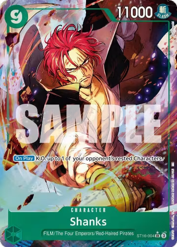 Shanks - ST16-004 (Alternate Art) (ST16-004), Premium Booster -The Best- Vol. 2 — One Piece card price
