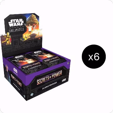 Secrets of Power - Booster Case, Secrets of Power — Star Wars sealed product price