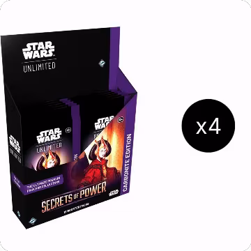 Secrets of Power Carbonite Edition - Booster Case, Secrets of Power — Star Wars sealed product price