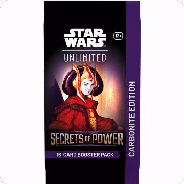 Secrets of Power Carbonite Edition - Booster Pack, Secrets of Power — Star Wars sealed product price