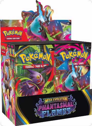 Phantasmal Flames Booster Box, Phantasmal Flames — Pokémon sealed product price
