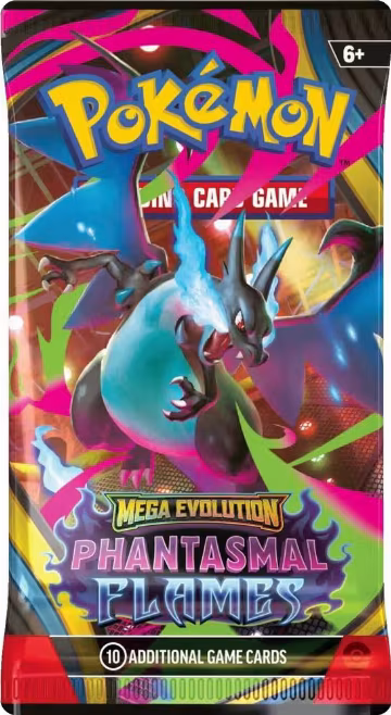 Phantasmal Flames Booster Pack, Phantasmal Flames — Pokémon sealed product price