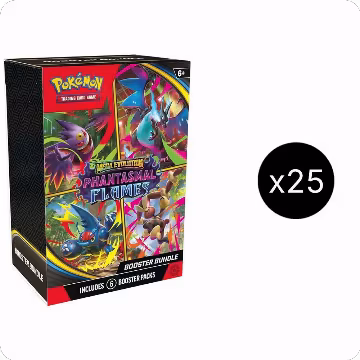 Phantasmal Flames Booster Bundle Case, Phantasmal Flames — Pokémon sealed product price