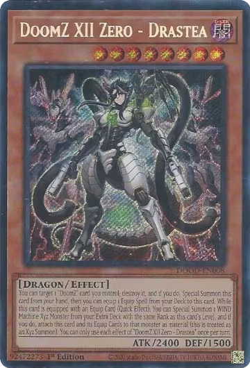 DoomZ XII Zero - Drastea (DOOD-EN008), Doom of Dimensions — Yu-Gi-Oh! card price