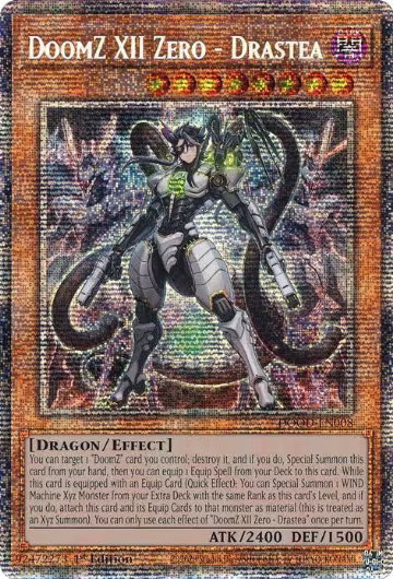 DoomZ XII Zero - Drastea (Starlight Rare) (DOOD-EN008), Doom of Dimensions — Yu-Gi-Oh! card price