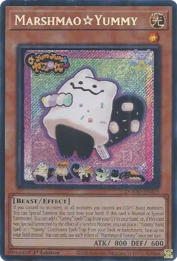 MarshmaoYummy (DOOD-EN024), Doom of Dimensions — Yu-Gi-Oh! card price