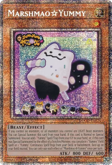 MarshmaoYummy (Starlight Rare) (DOOD-EN024) — card price