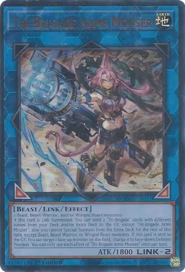 Tri-Brigade Arms Mouser (DOOD-EN051), Doom of Dimensions — Yu-Gi-Oh! card price