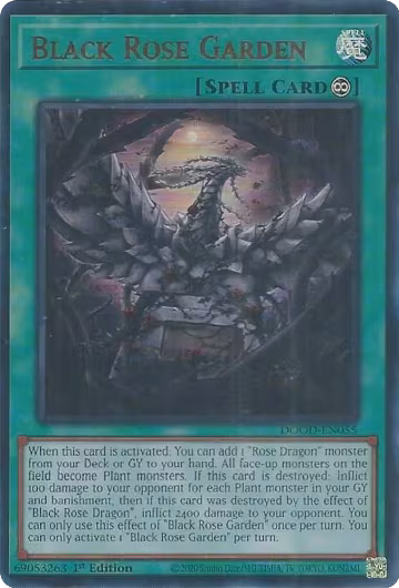Black Rose Garden (DOOD-EN055), Doom of Dimensions — Yu-Gi-Oh! card price