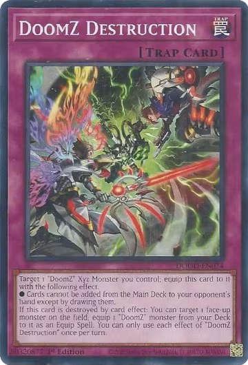 DoomZ Destruction (DOOD-EN074), Doom of Dimensions — Yu-Gi-Oh! card price