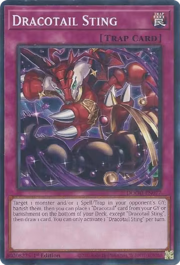 Dracotail Sting (DOOD-EN077), Doom of Dimensions — Yu-Gi-Oh! card price