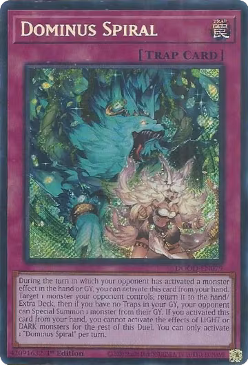 Dominus Spiral (DOOD-EN079), Doom of Dimensions — Yu-Gi-Oh! card price