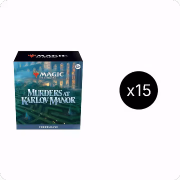 Murders at Karlov Manor - Prerelease Pack Case, Murders at Karlov Manor — Magic sealed product price
