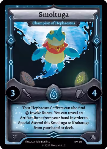 Smoltuga - Champion of Hephaestus (TP4-04), Organized Play Series 4 — Elestrals card price